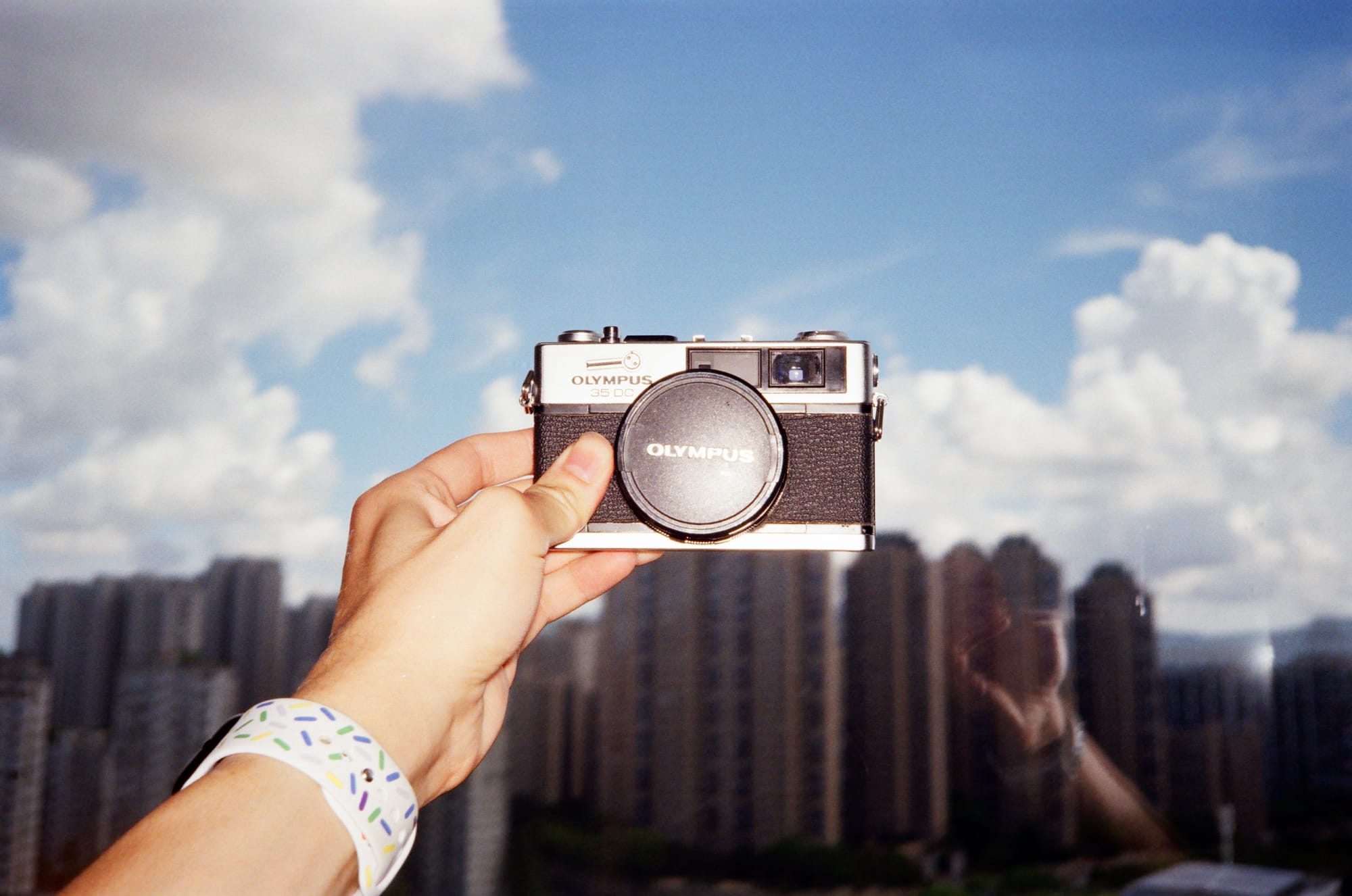 My first real film cam: Olympus 35 DC